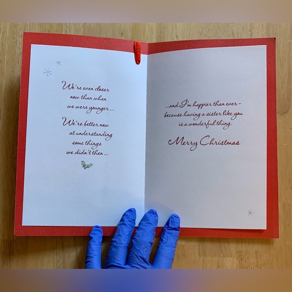 ⭐️BOGO // Christmas Card (for sister) - Picture 2 of 8